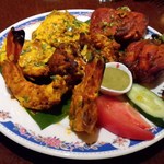 2015.4.1。タンドリー盛り合わせ4種。