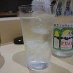 鮨 はしもと - お冷やですよ。