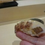 鮨 はしもと - 熟成鯛。リフト(^-^)/
