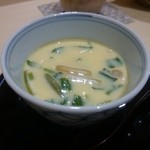 鮨 はしもと - このわた茶碗蒸し。