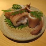 器楽亭 - 子持ち槍烏賊、木の芽