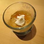 器楽亭 - ほうじ茶のクレーム・ブリュレ