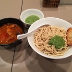2015年4月1日の海老トマトつけ麺