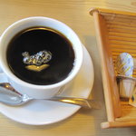 一力鮨 - ランチサービスのコーヒー