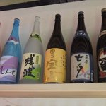 Hokuroya - 焼酎、日本酒の種類が豊富でした。