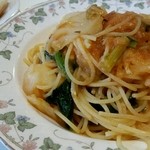 山形の店 山形田舎洋食堂 Tavola - 野菜のパスタ(2015.03)