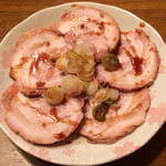 麺通 - おつまみちゃーしゅー 350円