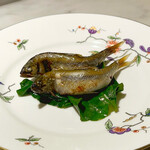 グリーチネ - 琵琶湖の小鮎　炭火焼き