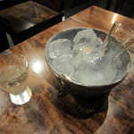Sobakiri Okina - 「冷酒」の設え