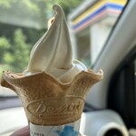 ミニストップ - 料理写真:北海道産ミルクソフト(345円)