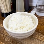 青竹手打ラーメン 日向屋 - ■ライス¥300