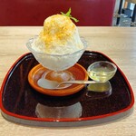 青柳 - 横からの図