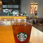 スターバックスコーヒー - ドリンク写真:■Tall アイス ティー(ブラック)　¥485
　ｸﾞﾗｽに変更 (+0円)