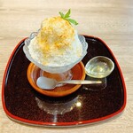 青柳 - 蜂蜜きなこかき氷