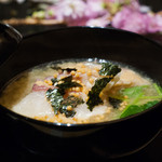 北新地 湯木 - 2015.3　名物 鯛茶漬け