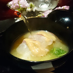 北新地 湯木 - 2015.3　名物 鯛茶漬け