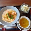 山里の香り ここな - シュリンプといくらのたらこクリームパスタ
