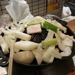 成吉思汗 だるま - 今回の野菜です（２０１５年２月）。