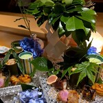 銀座 しのはら - 氷柱と飾り