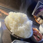 焼肉と料理シルクロード - てんこ盛りごはん
