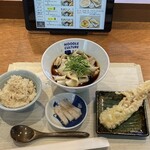 星が丘製麺所 - ランチAセット　950円