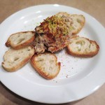 アミニマ - サバのリエット、レモンとかんずり風味