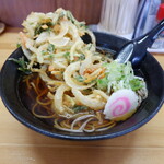宝 - 料理写真:かき揚げそば