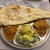 アジアン食堂 Risha Dinning - 料理写真:リーシャセット1250円 左がマトンで右が日替わり