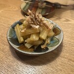 やまさ和 - セロリの土佐酢漬け