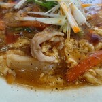 ぶんぷく茶がま - サンラータンメン（太麺）