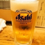 亀すし　本店 - 生ビール