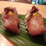 海 - 鯛漬け握り