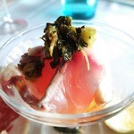 SAKURAGUMI - イトヨリのコラトゥーラ風味 黄身とフリアリエッリ