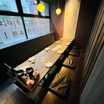 天ぷらとおでん個室居酒屋 天串 - 店内