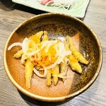 天ぷらとおでん個室居酒屋 天串 - 小鮎のマリネ