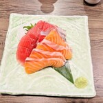 天ぷらとおでん個室居酒屋 天串 - お造り3種もり