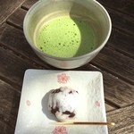 Shukukeiembaitensensuitei - お抹茶セット҉٩(*´︶`*)۶҉
                        桜が満開です❤️