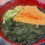 うどんの小麦冶 - 料理写真:きつねうどん 340円
わかめ 130円←トッピング