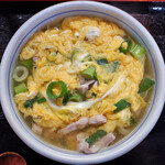 手打ち ごえもんうどん - 料理写真:親子南蛮うどん