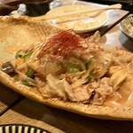 焼き鳥×燻製×日本酒 kmuri-ya - 鳥ハラミの塩だれ炙り