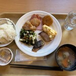 ホテルルートイン - 料理写真:朝食バイキング