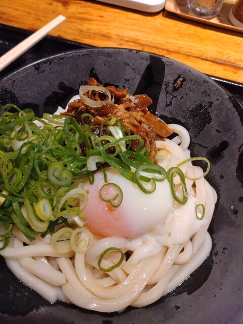 天ぷらそば 490円』by 羅布仙 : 驛麺家 広島駅店 (エキメンヤ)- 松原町