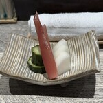 鳥さき - 野菜甘酢漬け