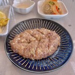 えびせい - アジのなめろう。なめろう好きの娘曰く。相当美味しいとの事(^^)自分もそう感じます