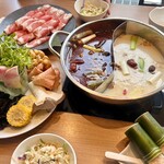モンゴル薬膳しゃぶしゃぶ小尾羊 - 