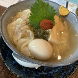 古民家ヌードゥル 黒揚羽森住 - 料理写真:梅塩だし中華
