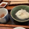 蕎麦きり吟 - 少し食べてしまった そばがき
