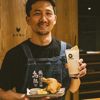 まずはコレ！名物雛鳥の素揚げ