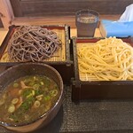 〆そば屋 播州吉田家 - 料理写真:そば＋中華麺2種盛