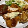 鉄板バルとワイン NIKU九 - ミックスランチ1400円